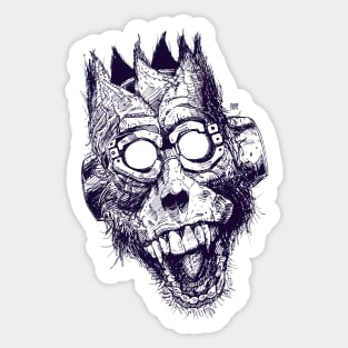 FRANKENAPE Sticker